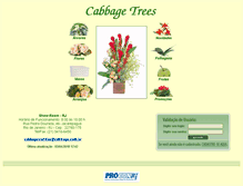 Tablet Screenshot of cabbage.com.br
